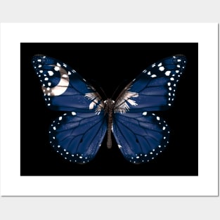 South Carolina Flag Butterfly - Gift for South Carolinian From South Carolina SC Posters and Art